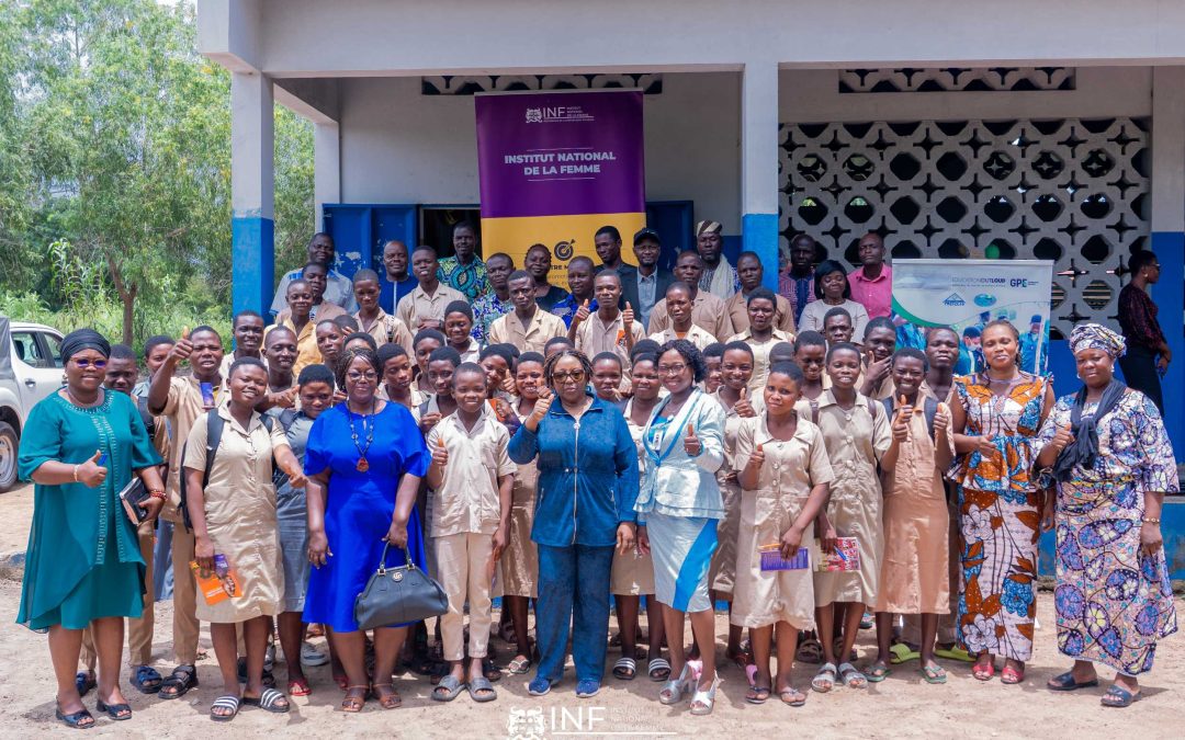 La Présidente de l&rsquo;INF en tournée contre les violences sexuelles dans les lycées agricoles du Bénin